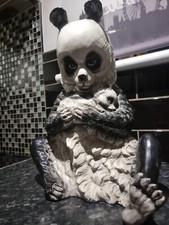 Large Ceramic Panda and baby