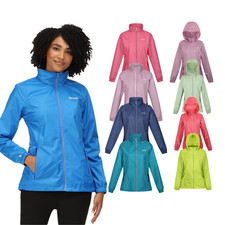 Regatta Womens Corinne IV Waterproof Jacket Ladies Packaway Rain Coat RRP £70