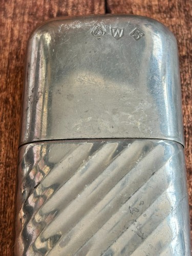 Vintage british pewter hip - vintage,