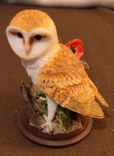 The Country Bird Collection. The Barn Owl. Andy Pearce. Hand Painted. 2002.