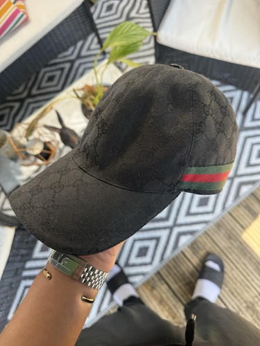 Gucci canvas baseball cap - gucci,