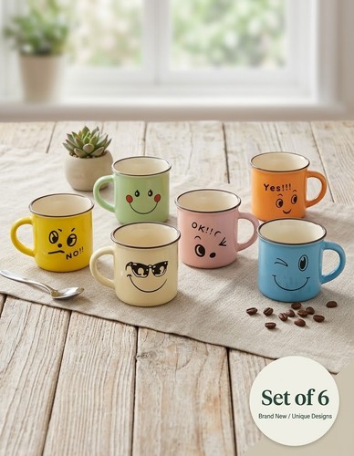 Set mini emoji coffee - mini,