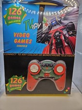 Vintage Classic Gaming Device TV BOY 3  with 126 old video Games *Extremely Rare