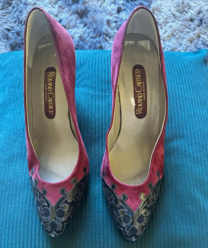 Roland cartier pink - pink, suede