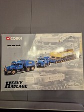 Corgi 1:50 Heavy Haulage Set Scammell Contractor Trucks Bogies & Load 18002