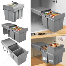 Recycling Bin Pull Out Kitchen