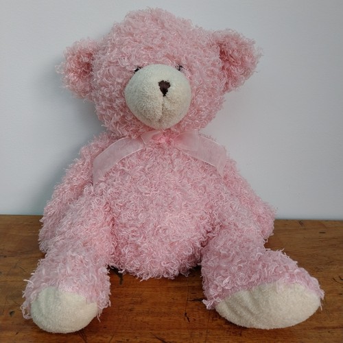 Cuddles teddy bear pink - pink, plush