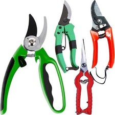 8" Pruning Shears Garden Secateurs Pruner Scissors Hand Plants Cutter Tool UK