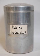 Vintage Shabby Chic Old Tin