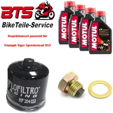 Set 4L Oil, Filter, Drain Plug
