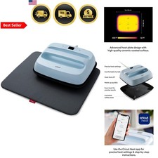 Heat Press Machine 12x10 Inch with Mat for T-Shirts Banners Sublimation