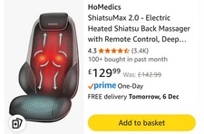 HoMedics Shiatsu Max 2.0 Back