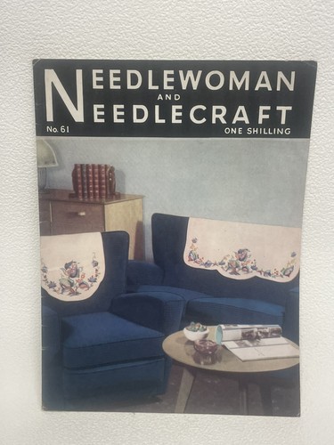 Vintage needlewoman - needlewoman, &