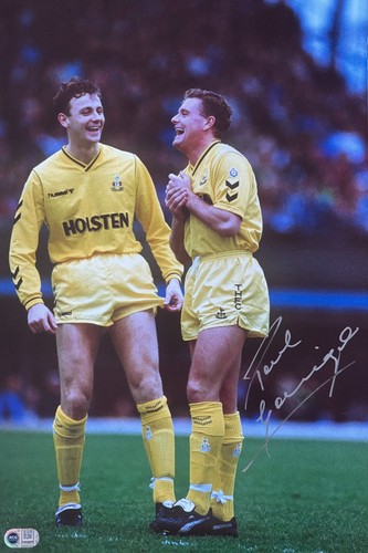 Paul gascoigne signed - gascoigne, 18x12