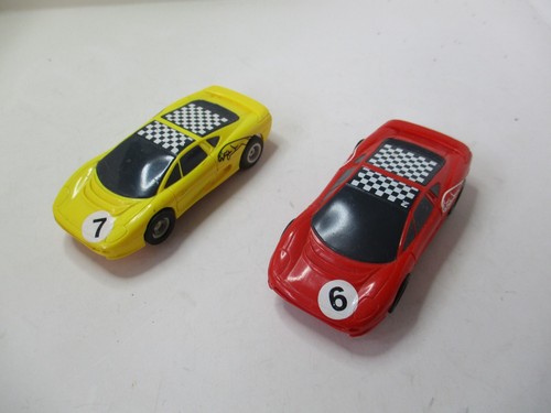 Two jaguar micro scalextric - two,