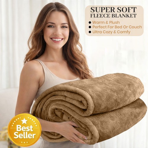 Luxury thick mink blanket - luxury,