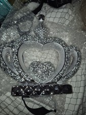 CRUSHED DIAMOND SILVER CRYSTAL