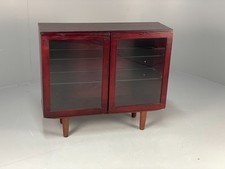 Vintage oak glazed - glazed, bookcase