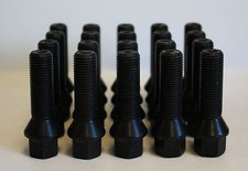 20 X M14 X 1.5 BLACK TAPERED