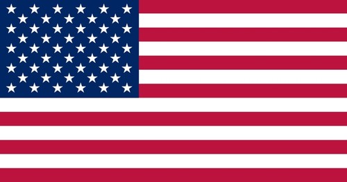 Usa flag for - flag, x