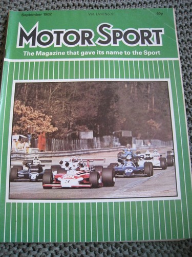 Motor sport sep 1982 - motor,