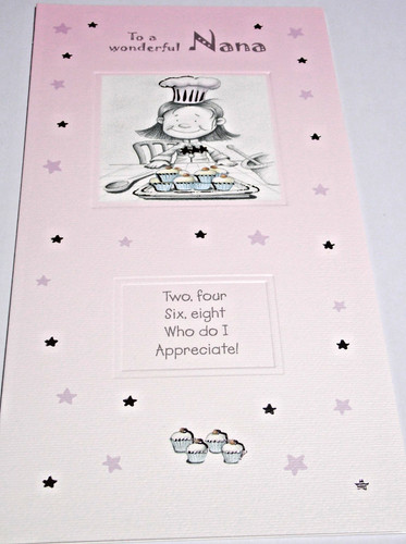Nana birthday card pigment - birthday, card.