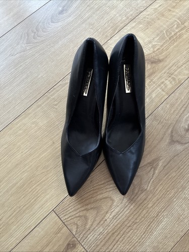 Woman black court shoes - black,