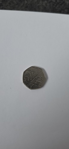 2014 50p coin - 2014, uk