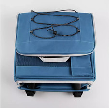 Blue Cooler Bag With Wheels 38.5L Insulated PEVA Liner Wipe Clean Trolley - USED