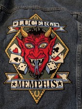 Rock N Roll Lucero Denim Jeans Jacket - MEMPHIS TENNESSEE 