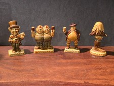 Wade Guinness AdvertisingFigurines x4 Tony Weller Wellington Mad Hatter Twins