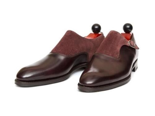Elegant monk leather bespoke - elegant,