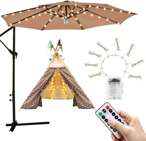 Parasol lights patio umbrella - patio,