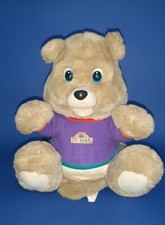 TV Teddy Ruxpin Interactive Plush Vintage Bear Giochi Preziosi Game Doll Gig