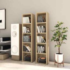 CD Cabinets 2 pcs Sonoma Oak