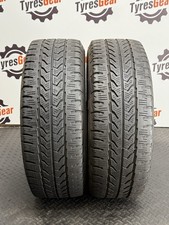 2x 215 65 R15C 104/102T GOODYEAR ULTRAGRIP CARGO M+S 4-5mm TESTED FREE FITTING 