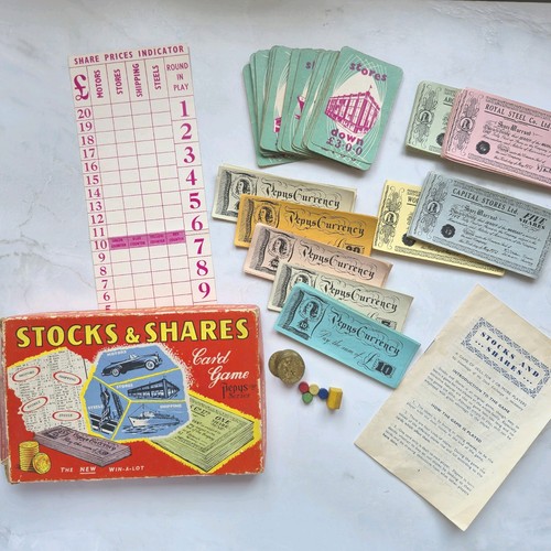 Vintage pepys stocks shares - pepys,