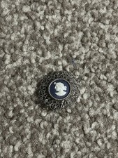 Antique Silver Wedgwood Pin