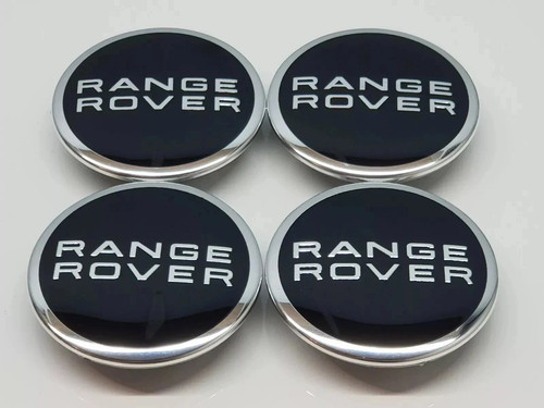 Range rover 63mm black chrome - range,