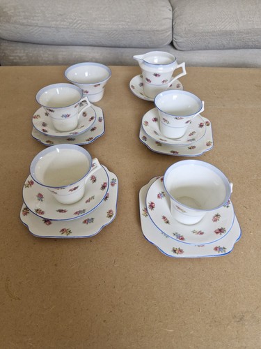 Colclough ditsy rose bone - colclough,