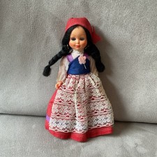 Swiss. Doll Vintage Collectable National Costume Ticino Switzerland