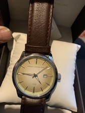 French Connection FC1111ST Watch Black Leather Strap