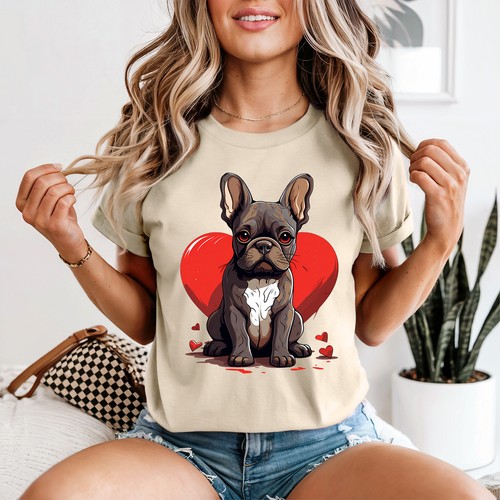 French bulldog puppy love - bulldog,