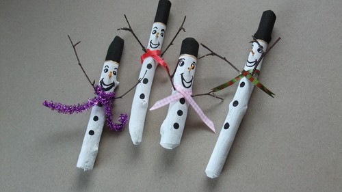 Hand painted driftwood - hand,