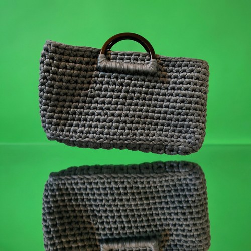 Handmade mochet grey chunky - handmade,