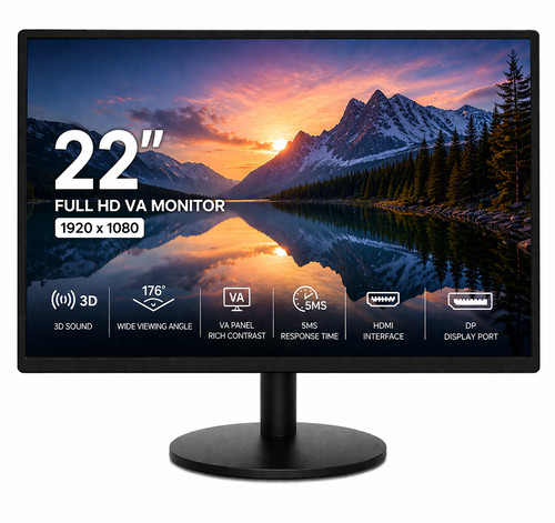 Inch full monitor va - inch,