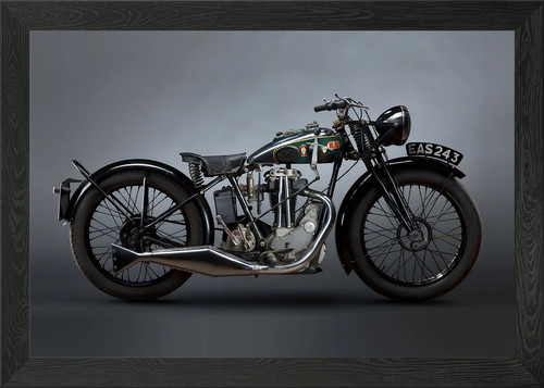 1932 bsa model 350cc - 1932, framed