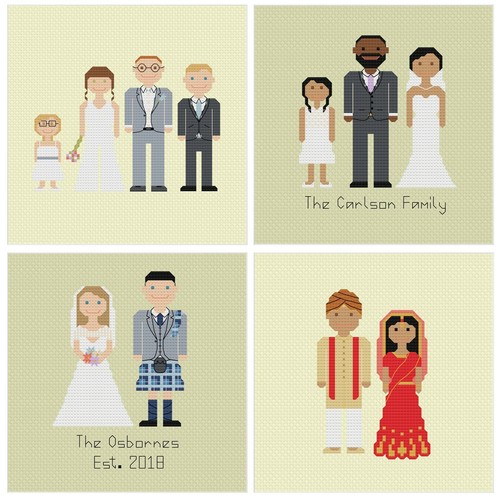 Melocharacters wedding custom - melocharacters,