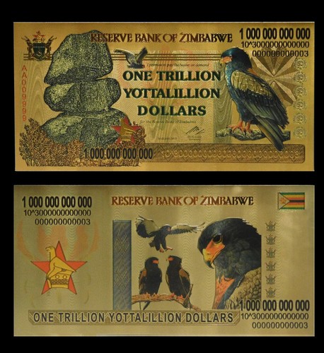 Zimbabwe trillion - zimbabwe, 1