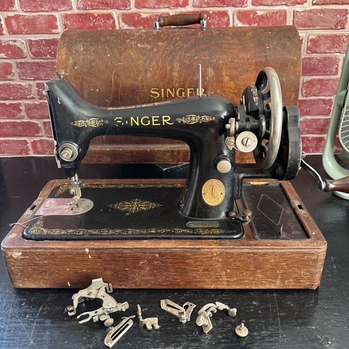 Antique 1922 15k singer sewing - antique,